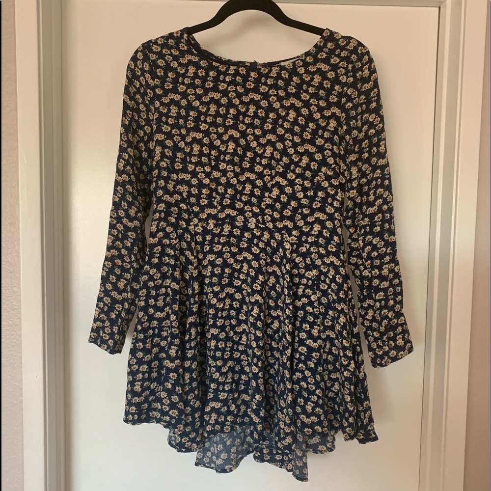 BabyDoll Style Flower Dress